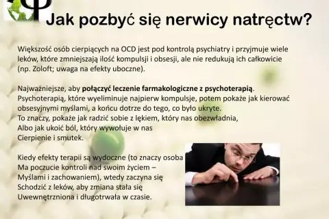 Jak poradzić sobie z nerwicą natręctw? Leczenie farmakologiczne i psychoterapia to klucz do odzyskania kontroli nad myślami i zachowaniem.